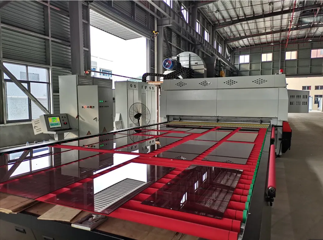 New Generation Top Convection Type Flat Glass Tempering Furnace Sh-Fa2232 Popular Size 2200mm*3200mm Hot Sale Products 2023